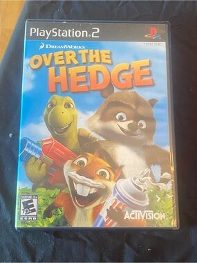 Over the Hedge Activision PlayStation 2 Game Case - Blue, Orange, Green